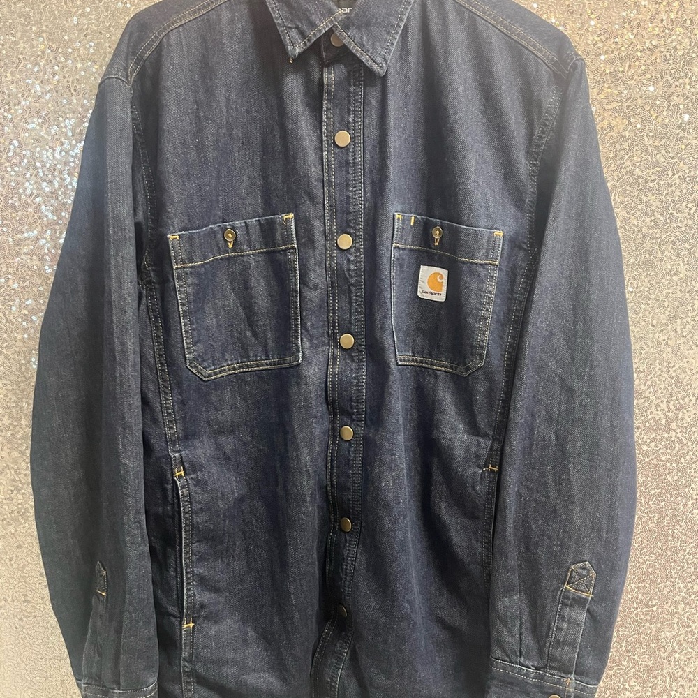 Carhartt Dark Blue Workwear Jacket